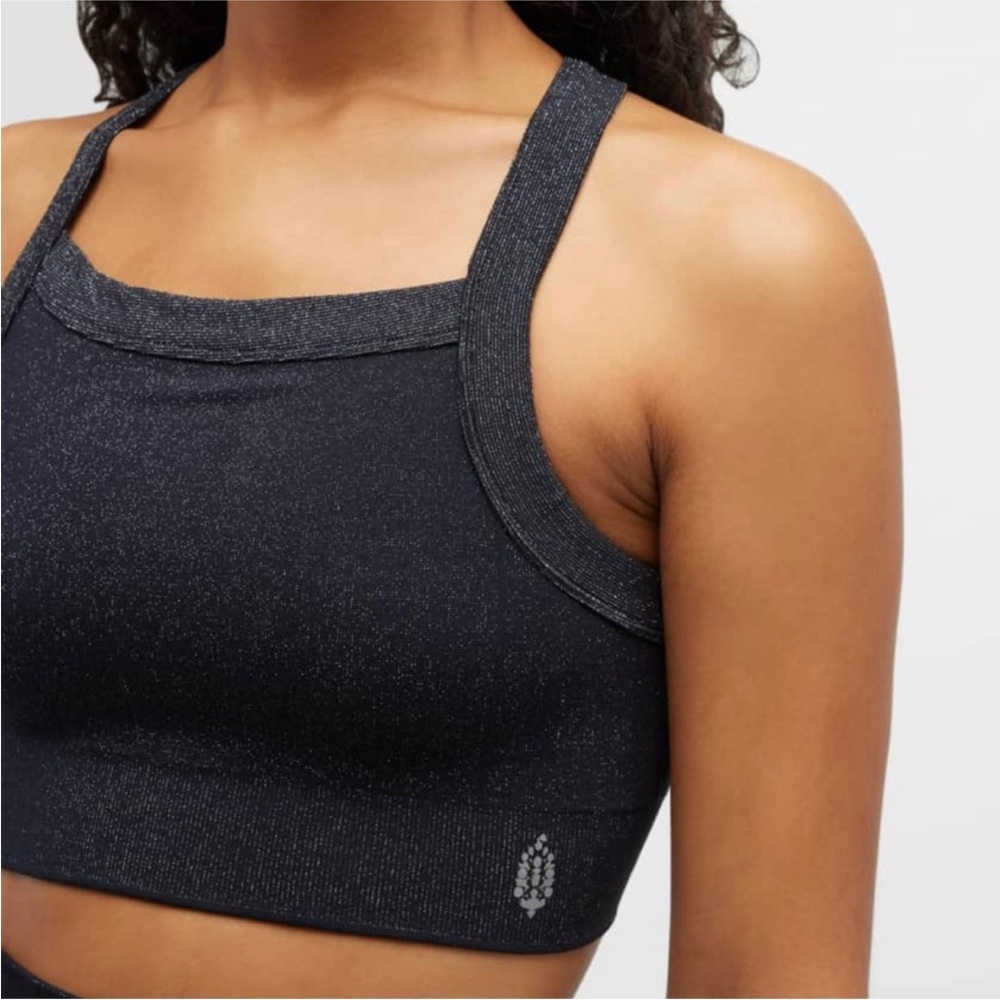 Free People  Keep it Movin Lurex Cami XS